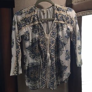Lucky Brand pattern Top